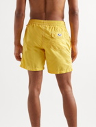 Hartford - Slim-Fit Mid-Length Swim Shorts - Yellow