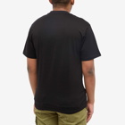 Butter Goods Men's Organic Puff Print T-Shirt in Black