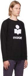 Isabel Marant Black Kieffer Long Sleeve T-Shirt