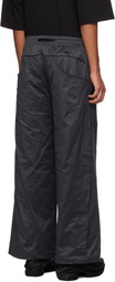NAMESAKE Black Wolves Wide Leg Trousers
