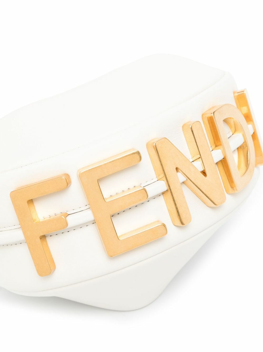 FENDI - Fendigraphy Mini Leather Shoulder Bag Fendi