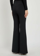 Simkhai Kenna Flared-leg Woven Trousers Black
