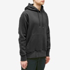 Norse Projects Men's Arne Relaxed N Logo Hoodie in Black