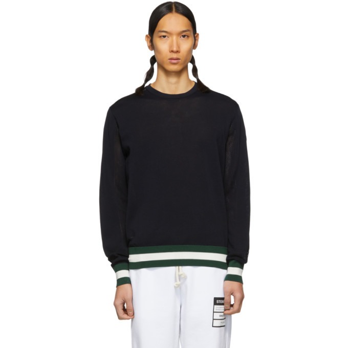 Moncler Navy Knit Sweater Moncler