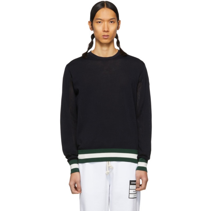 Photo: Moncler Navy Knit Sweater