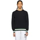 Moncler Navy Knit Sweater