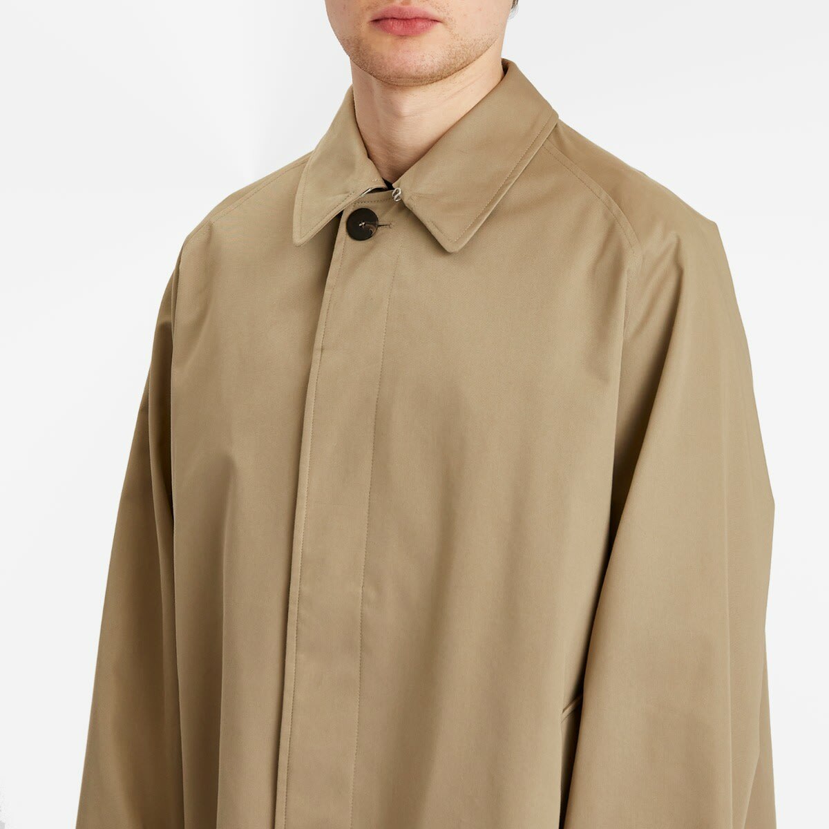 Studio Nicholson Men's Car Coat in Parcel Studio Nicholson