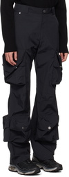 OUAT Black Channel Cargo Pants