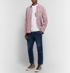 Remi Relief - Checked Cotton-Twill Shirt - Pink