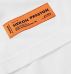 Heron Preston - Printed Organic Cotton-Jersey T-Shirt - Men - White