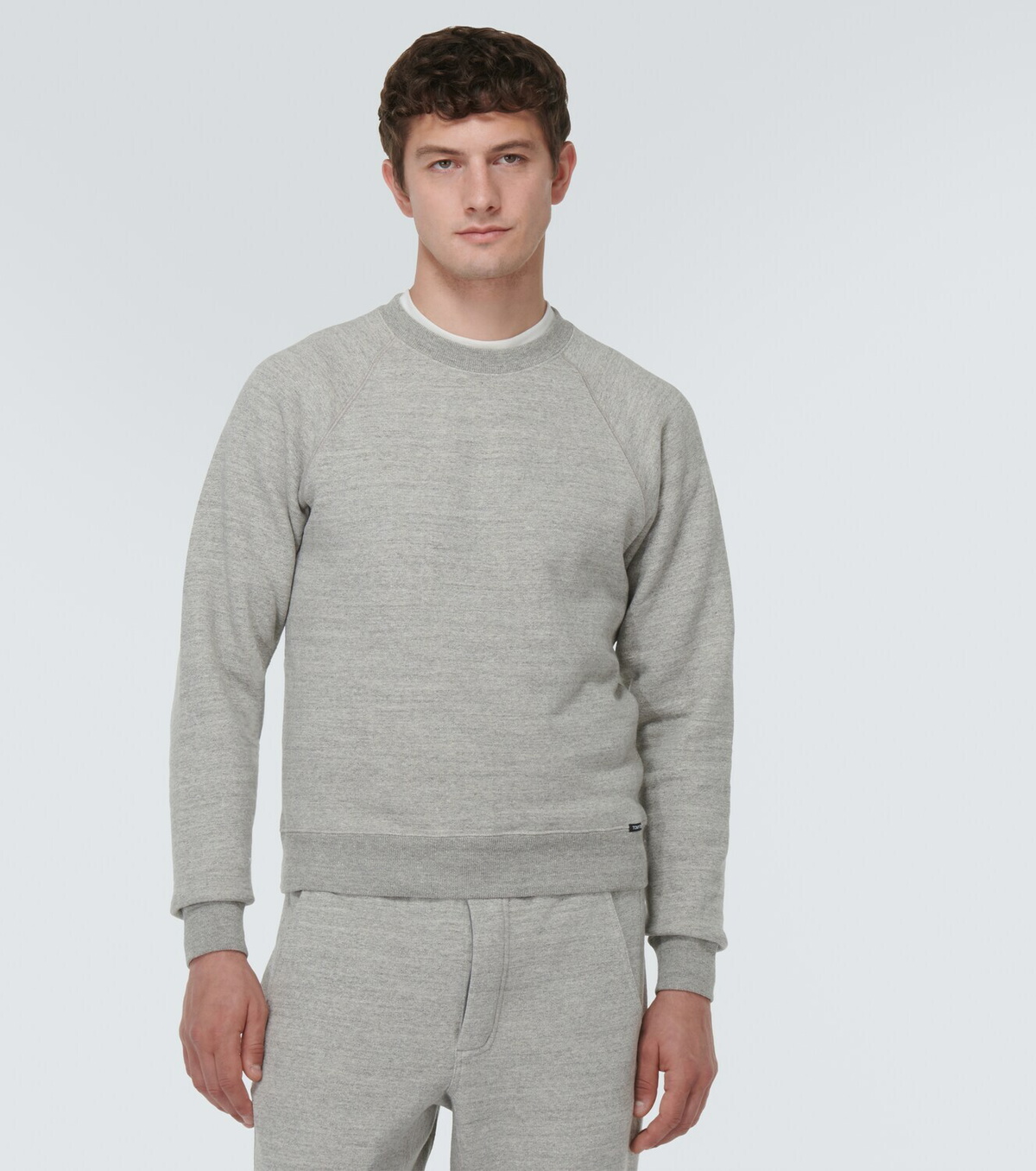 Tom Ford Cotton-blend mélange sweatshirt TOM FORD