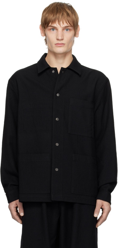 Photo: FORMA Black Wool Work Jacket