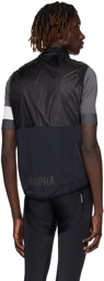 Rapha Black Paneled Vest