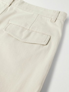 Acne Studios - Patsony Straight-Leg Cotton-Blend Cargo Trousers - Neutrals