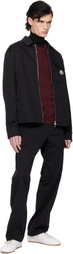 Moncler Black Twill Cargo Pants