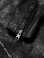 Belstaff - Oulton Full-Grain Leather Biker Jacket - Black