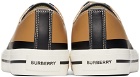 Burberry Black & White Exploded Check Larkhall Sneakers