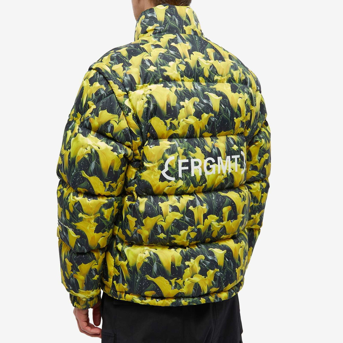 Moncler Men's Genius x Fragment Anthericum Jacket in Yellow
