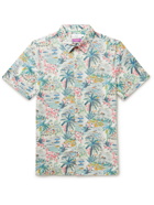 ONIA - Samuel Printed Linen and Cotton-Blend Shirt - Multi