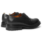 Officine Creative - Exeter Pebble-Grain Leather Derby Shoes - Men - Black