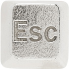 Secret of Manna Silver Esc Key Single Earring