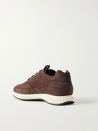 John Lobb - Laced Stream Nubuck Sneakers - Brown