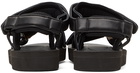 Tom Wood Black Suicoke Edition Depa Sandals