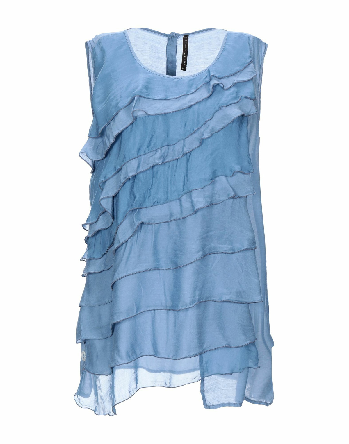 Manila Grace Womens Top Pastel in Blue