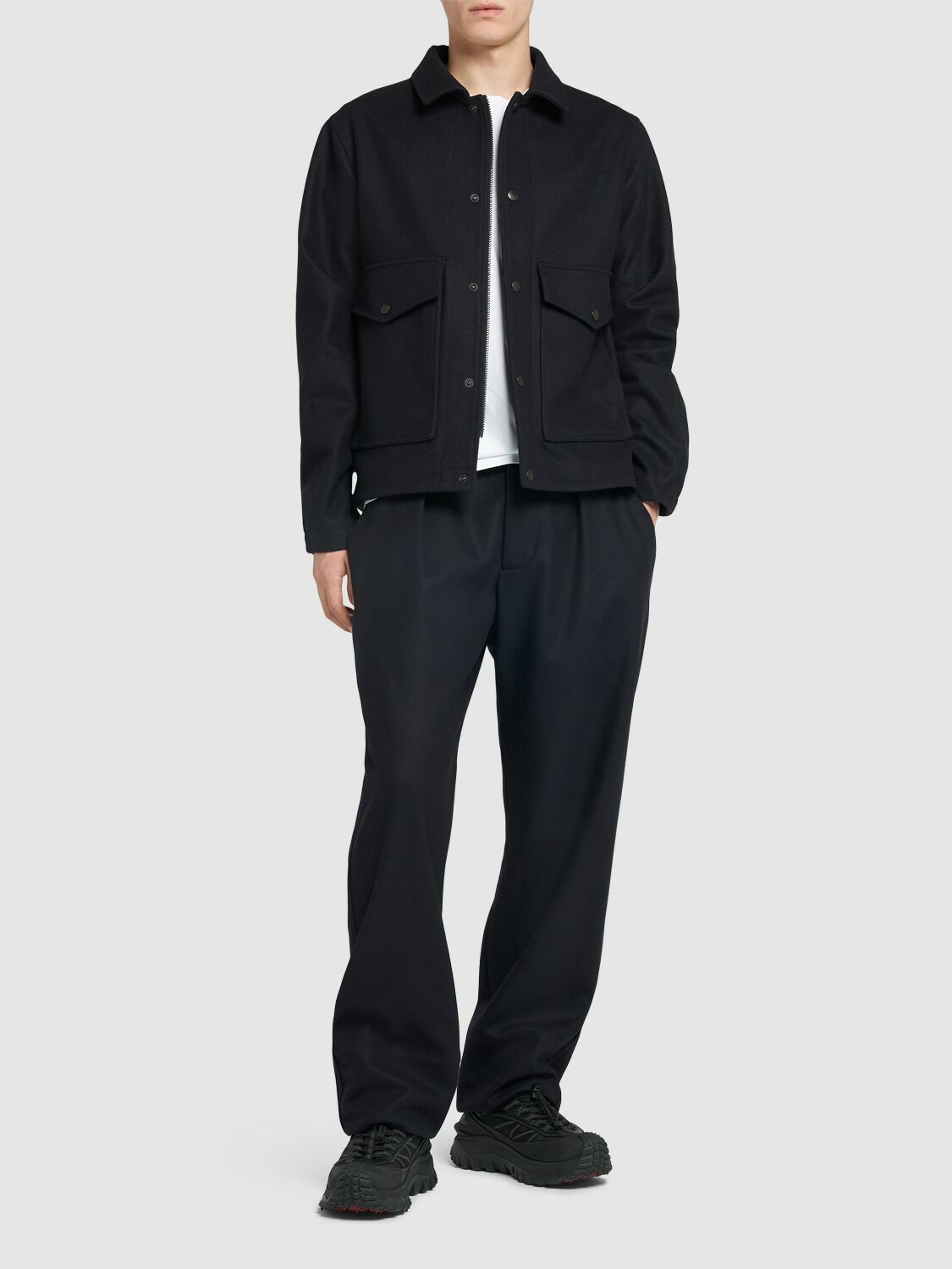 MONCLER Fredarola Virgin Wool Down Jacket Moncler