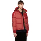 Moncler Red Down Eloy Jacket