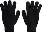 Paul Smith Black Cashmere Gloves