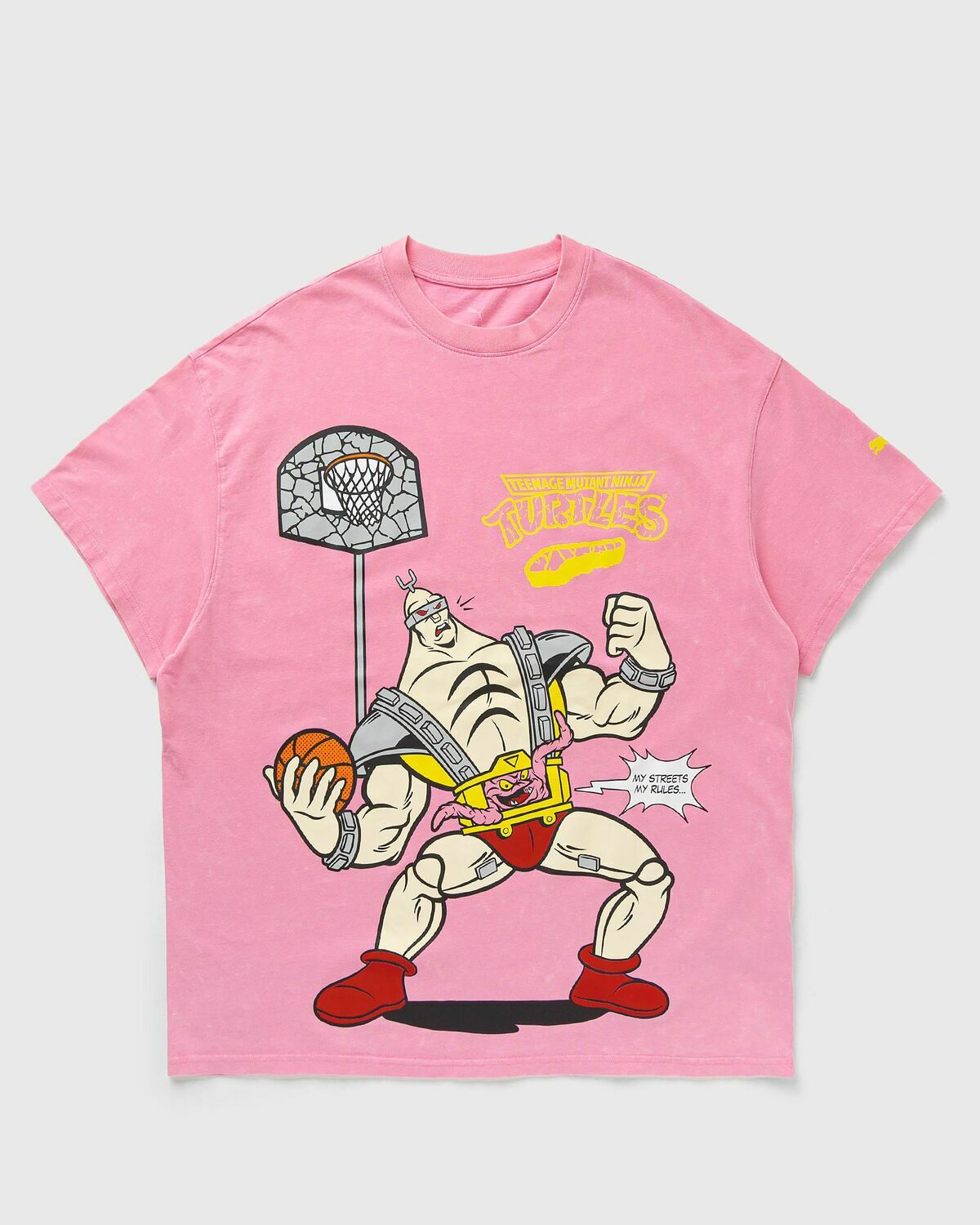 Puma Hoops x TMNT Tee III pink Mens Shortsleefe Puma