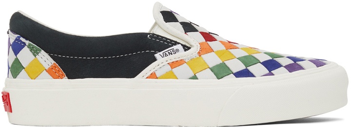 Photo: Vans Multicolor Suede Pride Classic Slip-On VLT LX Sneakers