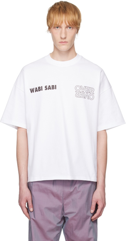Photo: OVER OVER White Boxy Crop T-shirt