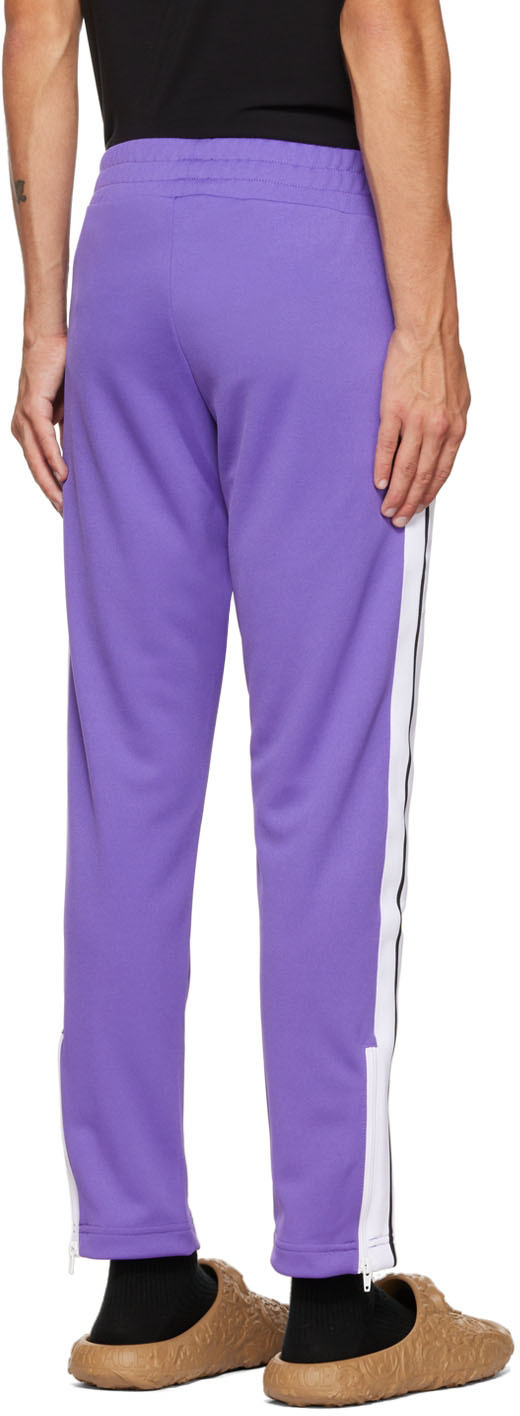 【関税&送料込】Palm Angels Tyrian Purple Viscose Pant Palm Angels Tyrian Purple Viscose Pants for Sophistication