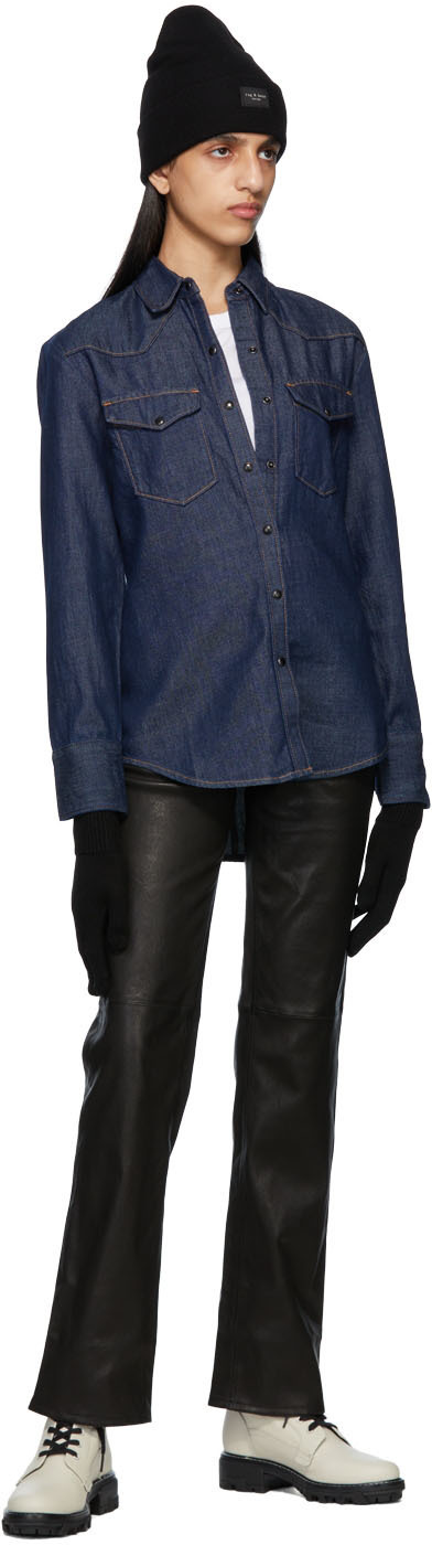 rag & bone Black Addison Gloves