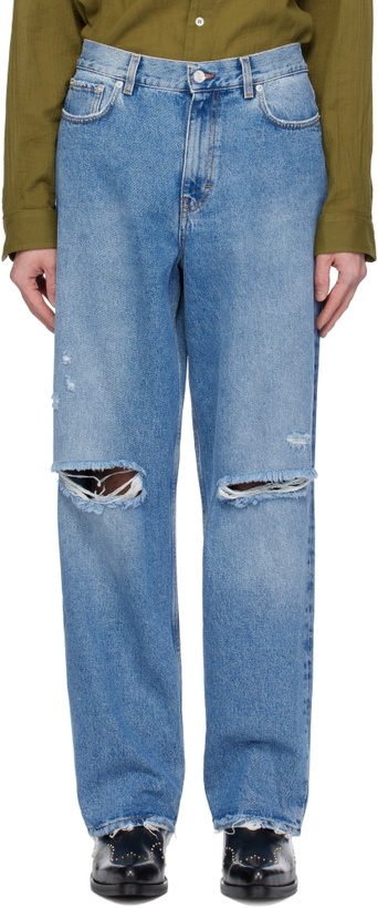 Photo: Séfr Blue Wide Cut Jeans