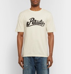 Loewe - Paula's Printed Cotton and Silk-Blend Jersey T-Shirt - Men - Cream