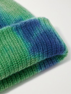 The Elder Statesman - Hot Watchman Tie-Dyed Cashmere Beanie