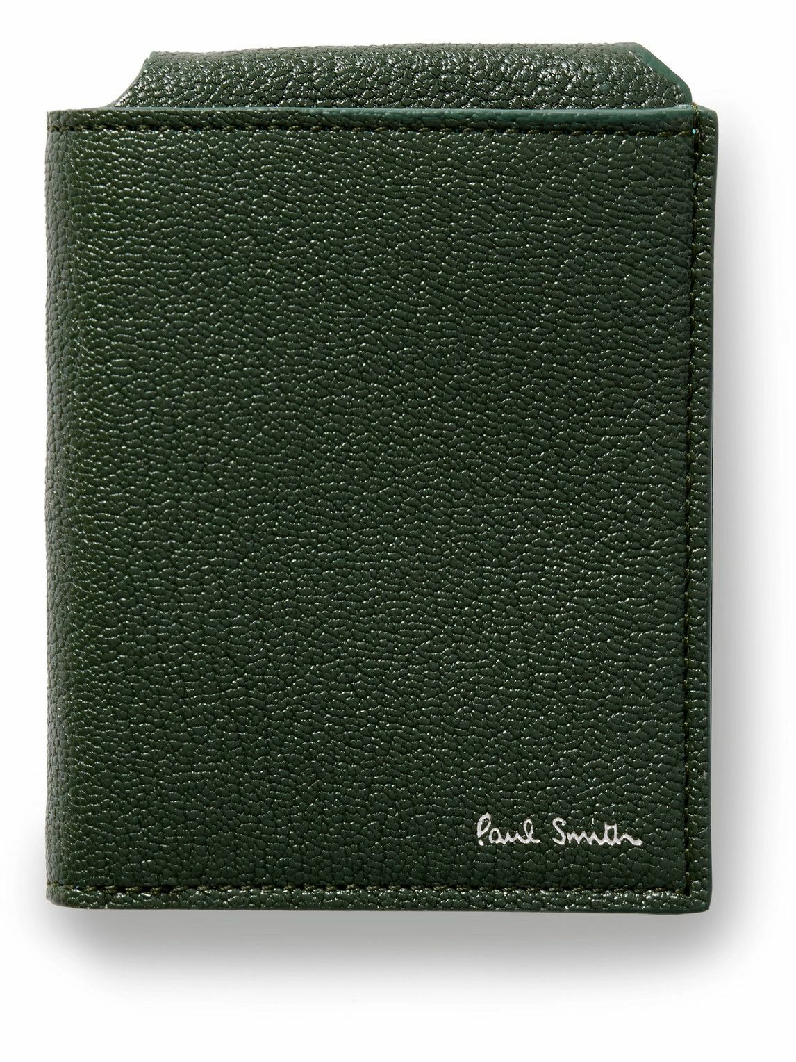 Paul Smith - Full-Grain Leather Billfold Wallet Paul Smith