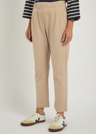 Weekend Max Mara Elfo Jersey Trousers Beige