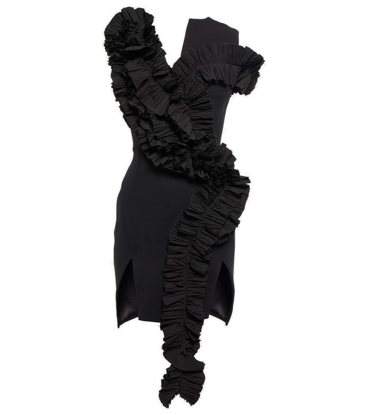 Photo: Maticevski Avery ruffled crêpe minidress