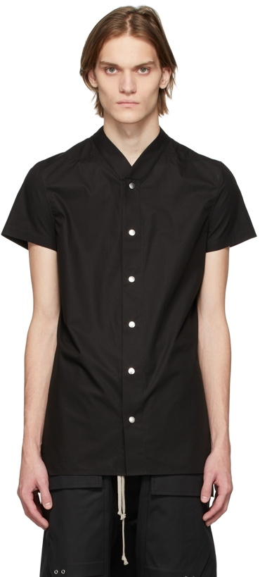 Photo: Rick Owens Black Golf Shirt