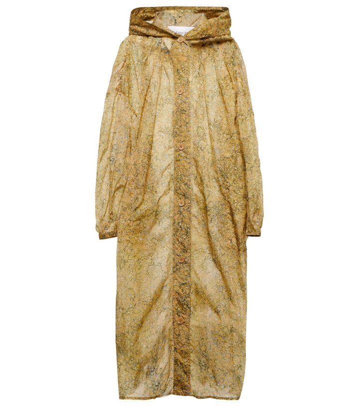 Photo: Lemaire - Printed nylon raincoat