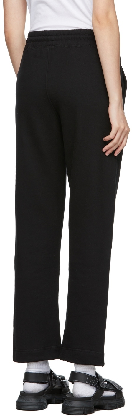 Ganni Women's Software Isoli Straight Leg Sweatpants - Black