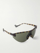 DISTRICT VISION - Yukinori Range Finder D-Frame Tortoiseshell Acetate Wrap-Around Sunglasses