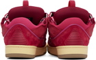 Lanvin Pink Curb Sneakers