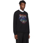 Kenzo Black Gradient Tiger Sweatshirt