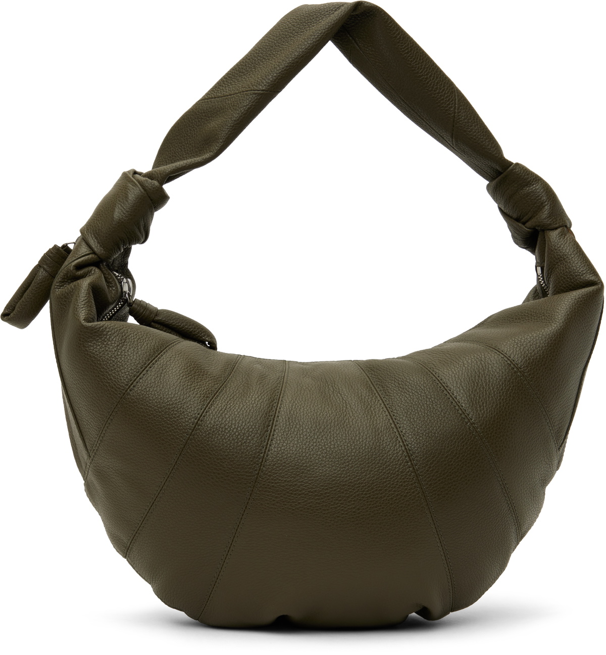 LEMAIRE Green Fortune Croissant Bag Lemaire