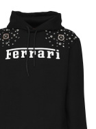 Ferrari Logo Sweatshirt With Hood